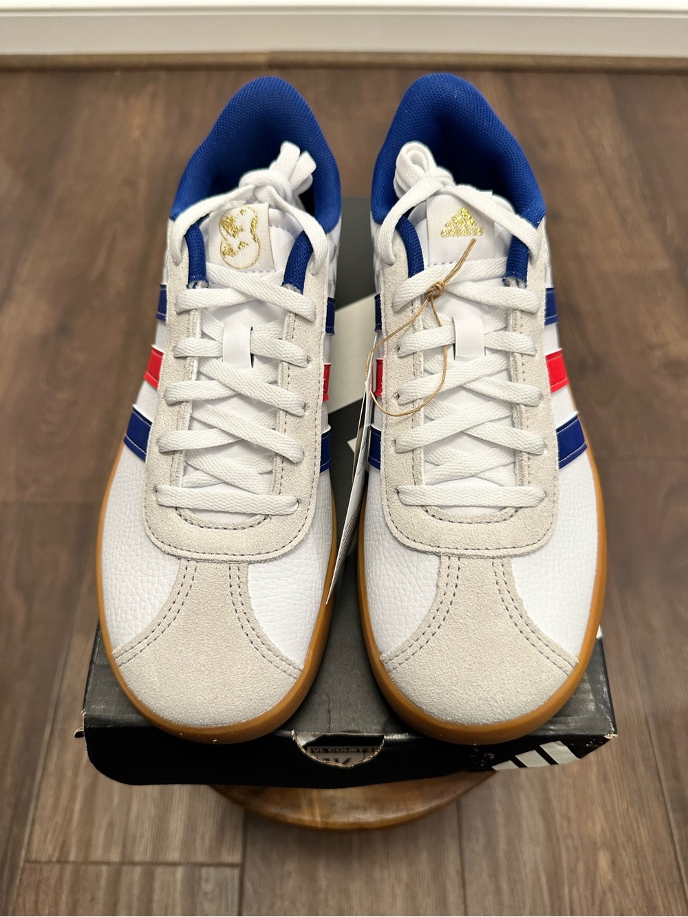Adidas Youth Unisex VL Court 3.0K Sneakers - K13119, Size 4.5